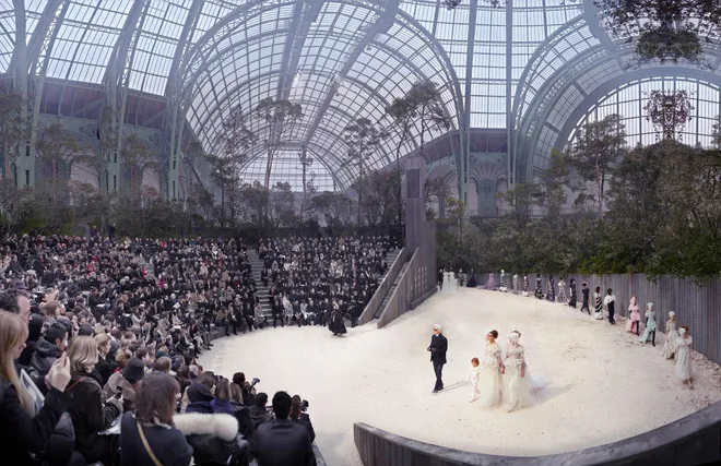 Chanel Forest, Haute Couture, Spring/Summer 2013, Le Grand Palais, Paris
