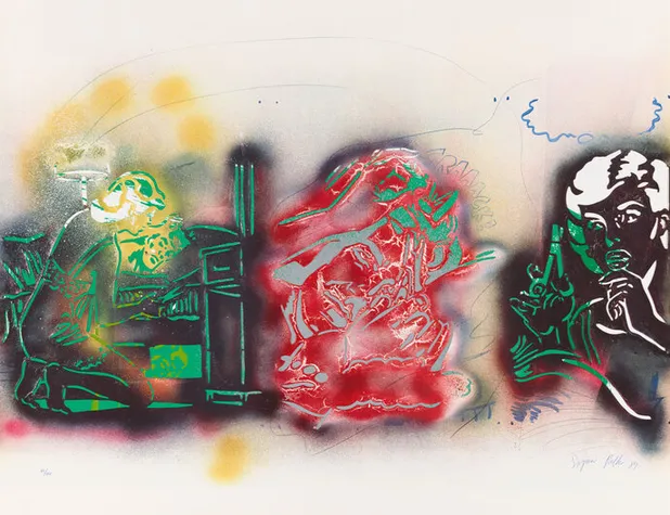 Samson and Delilah (from the portfolio %22Kinderstern%22)