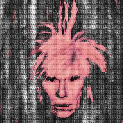 You & Me + Warhol + You, In Rose Pink, 2014