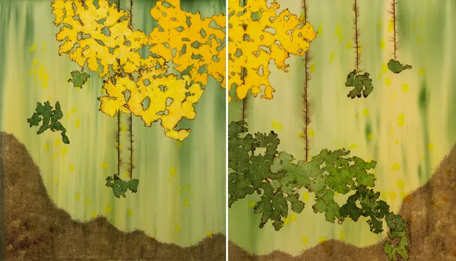 Mira Lehr, Rising from the Canyon, September 2022