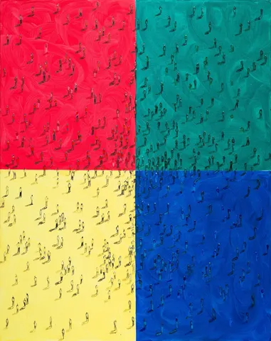 Vier Felder (Four Fields), 2016