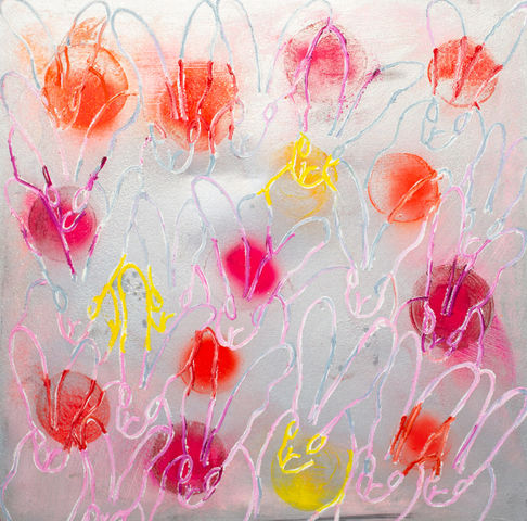 Hunt Slonem, Sunset Park LL, 2018