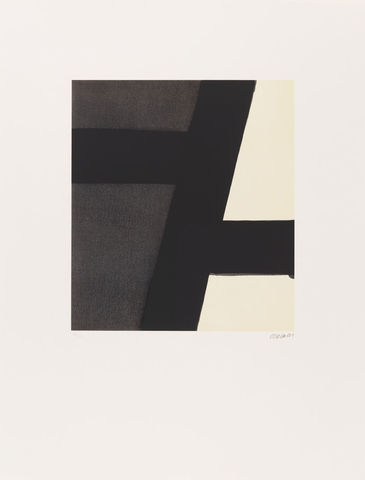 Pierre Soulages, Untitled (from the portfolio 