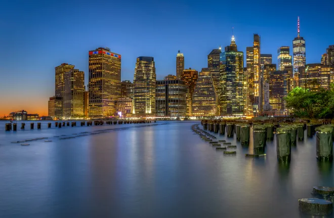 NYC Downtown Sunset, 2020