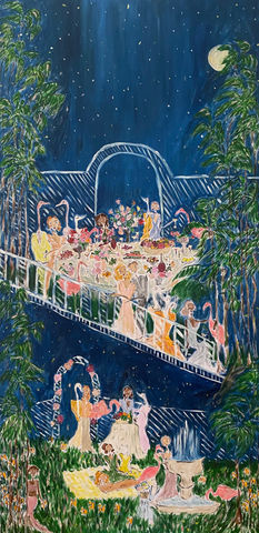 Danielle Kosann, Postcard from Flamingo, 2023