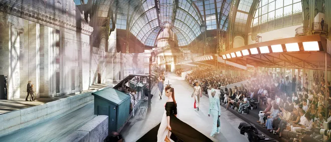 Chanel Basilica, Haute Couture Fall/Winter 2018, Le Grand Palais, Paris