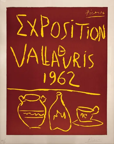 Pablo Picasso, Exposition Vallauris Poster, 1962