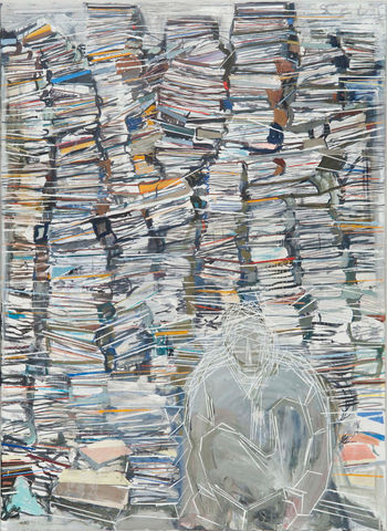 Thomas Hartmann, Mann mit Hintergrund (Man With Background), 2011