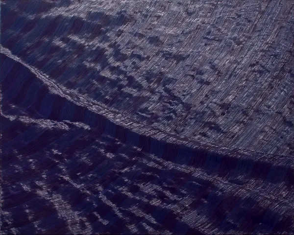 Painting for Striped Fabric (as a heavy wave), 2014