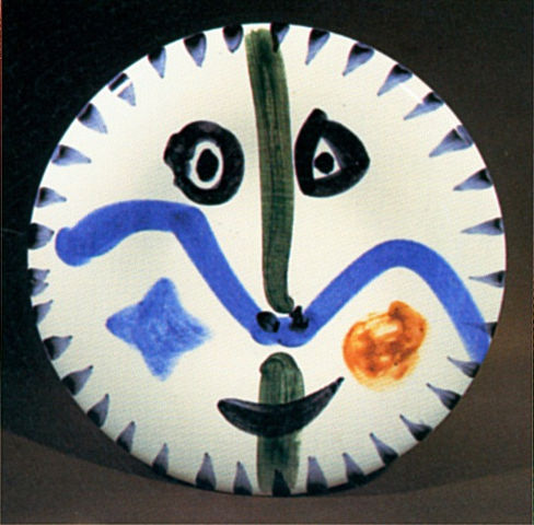 Pablo Picasso, AR 476 - Visage No. III