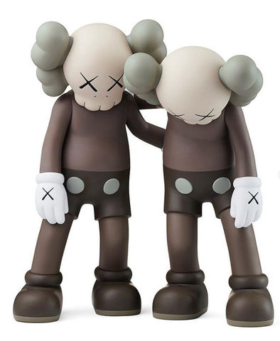 KAWS, Along the Way (Brown - Set), 2019