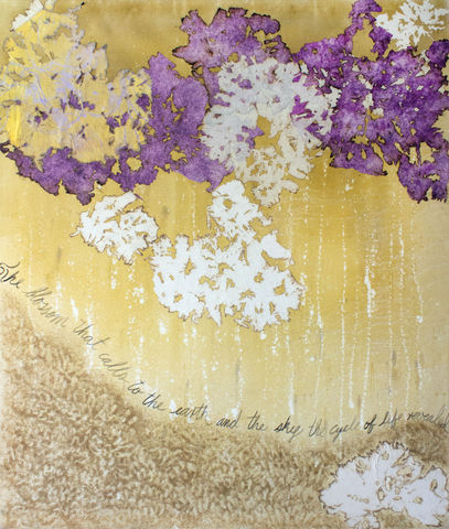 Mira Lehr, Magenta/Ochre, 2019