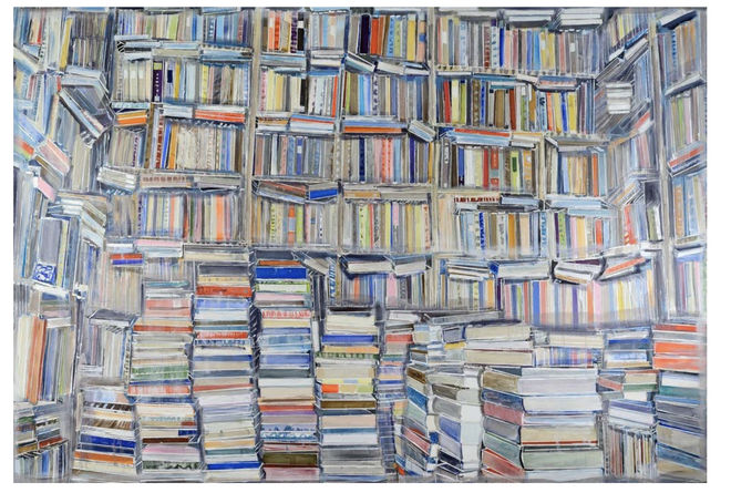 Thomas Hartmann, O. T. (Bibliothek) Untitled (Library), 2018