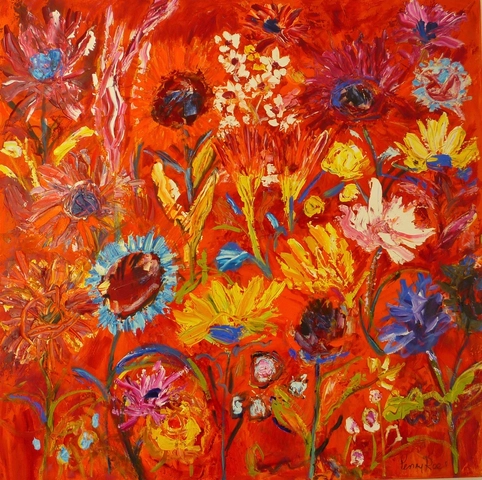 Penny Rees, Floribunda, 2021