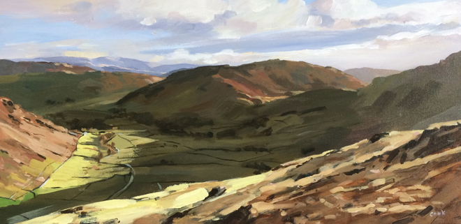 Colin Cook, Looking along Great Langdale