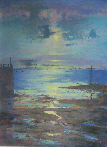 Tina Morgan SWA, View from Herm