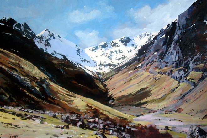 Colin Cook, Lost Valley (Coire Gabhail), Glen Coe
