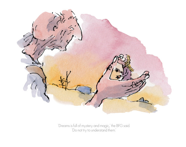 Quentin Blake/Roald Dahl, Dreams is full of Mystery and Magic
