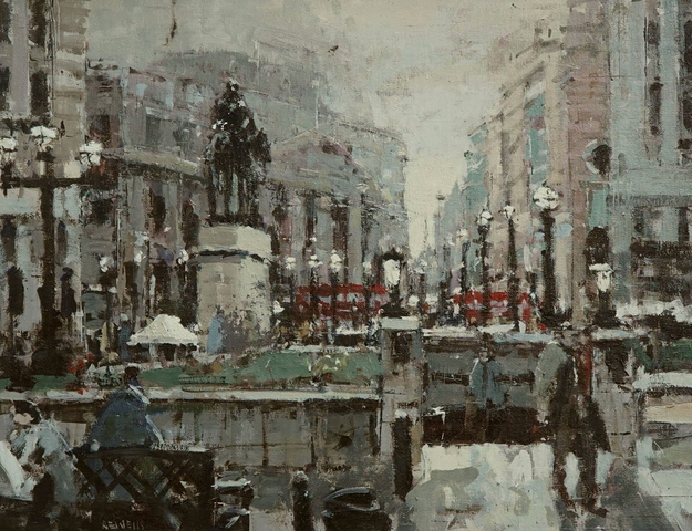 Robert E Wells RBA NEAC, Towards Mansion House