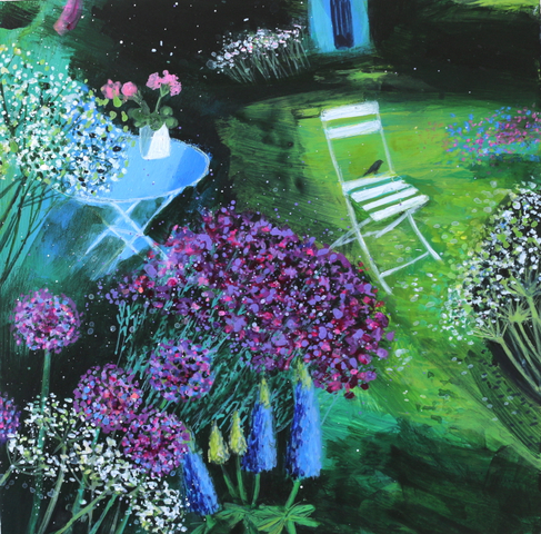 Jane Askey, Little Bird and White Chair