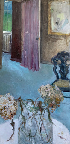 Dorothea Carr, Hydrangeas and Open Door