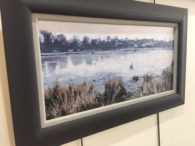 Colin Cook, Frosty Morning at Rushmere Pond, Wimbledon