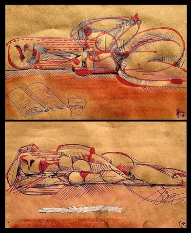 Maxim Burnett, Drawings for Helia