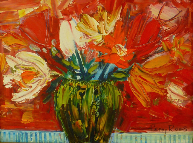 Penny Rees, Old Green Vase , 2020