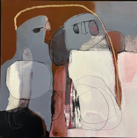 Claire Yerbury, Raptors in Contemplation , 2023