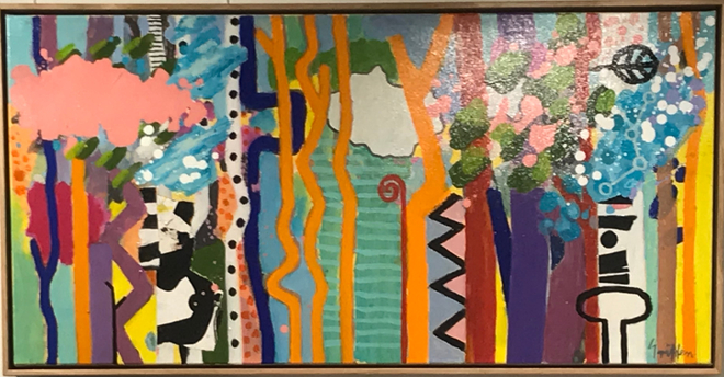 Peter Griffen, The Poet, Trees and Tracks, 2022