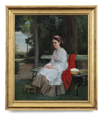 Jean Frédéric Bazille, Fin d'un après midi d'été, 1866-7