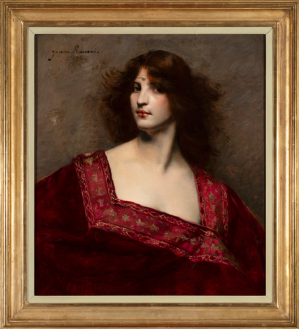 Juana Romani, Lady with a Pearl Ferronnière, 1892