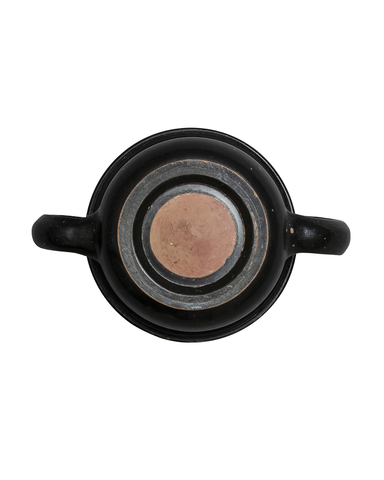 Greek black-glaze sessile kantharos, Athens, c.450-425 BC