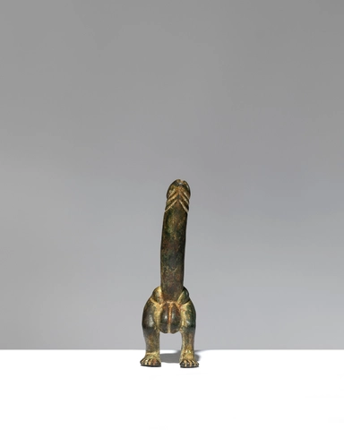 Roman pendant in the form of a legged phallus, 1st-2nd century AD