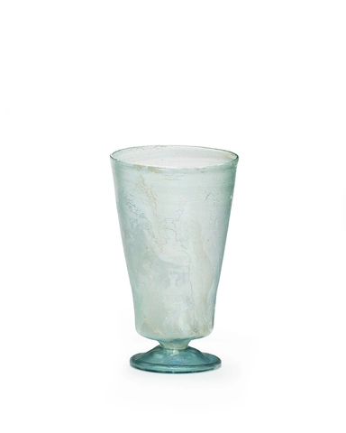Roman stemmed beaker, 4th-6th century AD