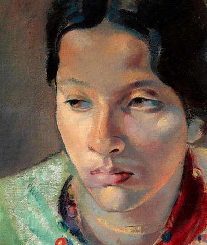 Clara Klinghoffer, Portrait of the artist Pratima Devi Tagore (1893-1969)