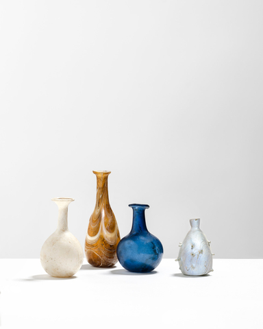 Roman marbled flask, 1st-3rd century AD