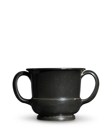 Greek black-glaze sessile kantharos, Athens, c.450-425 BC