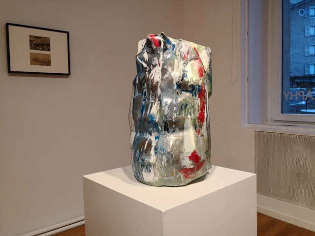 Pascal Berthoud, Iceberg - Rainbow sculpture, 2016-2017