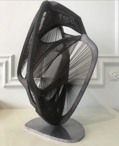 Naum Gabo, Linear Construction in space, No.4, 1957