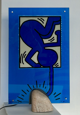 Keith Haring, On Taro (table lamp) *SOLD*, 1988