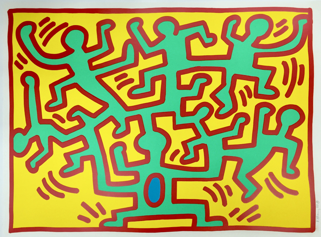 Keith Haring, Growing Suite (No. 2) *SOLD*, 1988