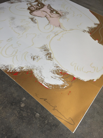 Andy Warhol, Santa Claus (from the Myths portfolio), 1981