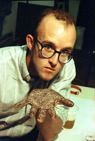 Keith Haring, Untitled (HAND drawing) *SOLD*, 1987