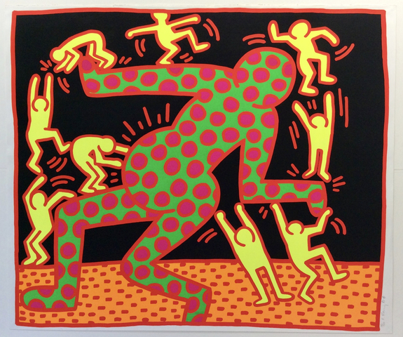 Keith Haring, Fertility No. 3 *SOLD*, 1983