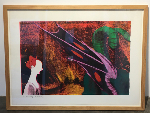 Andy Warhol, St George and the Dragon (F&S II.326), 1984
