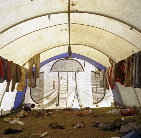 Sarah Anne Johnson, Drying Tent, 2003