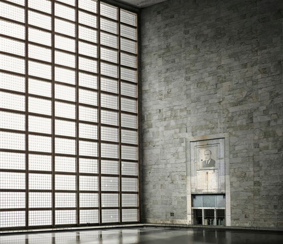 Carl Zimmerman, Interior with Pool, 2013