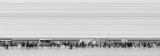 Adam Magyar, Urban Flow 1807, New York, 2019