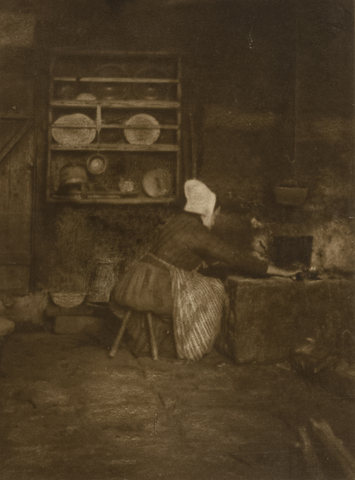 Minna Keene, In the Kitchen, circa 1900